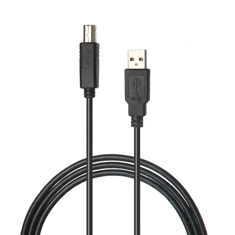 

1/1.5 м USB высокая скорость 2,0 к B Мужской кабель для принтера для Canon для Brother Для Samsung Hp принтера Epson шнур