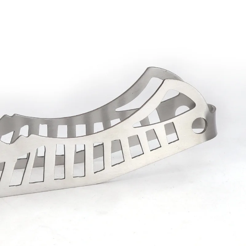 

Charcoal Long Clips Durable Sturdy Metal with Poker Long Sturdy Clips BBQ Tongs _WK