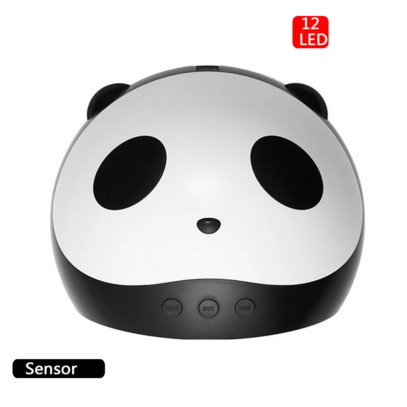 24W USB 24 Вт УФ-лампа с пандой для ногтей, Сушилка для ногтей, Гель-лак для ногтей, светодиодная лампа для ногтей, маникюрный аппарат с датчиком, USB зарядка, Сушилка для ногтей, инструменты - Цвет: 24W USB