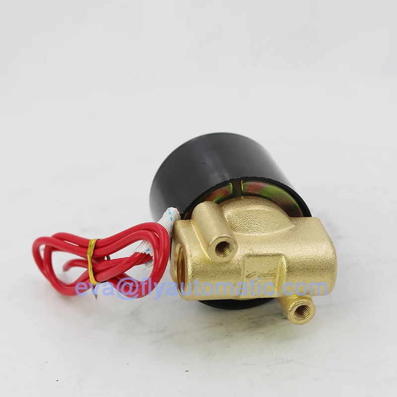 UNID UD-8 G1/4 &quot2/2-полосные латунные проводящие водяные электромагнитные клапаны