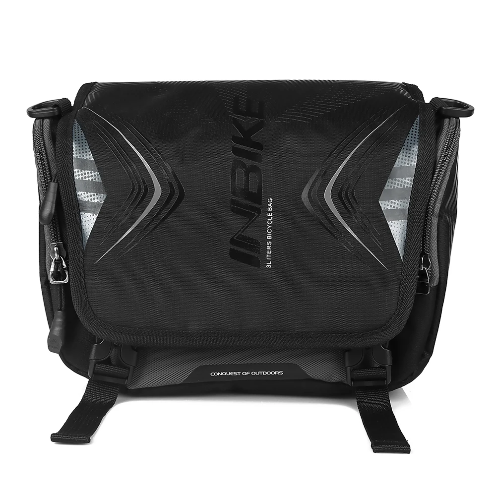Велосипедная Передняя сумка с водонепроницаемым чехлом безопасная велосипедная