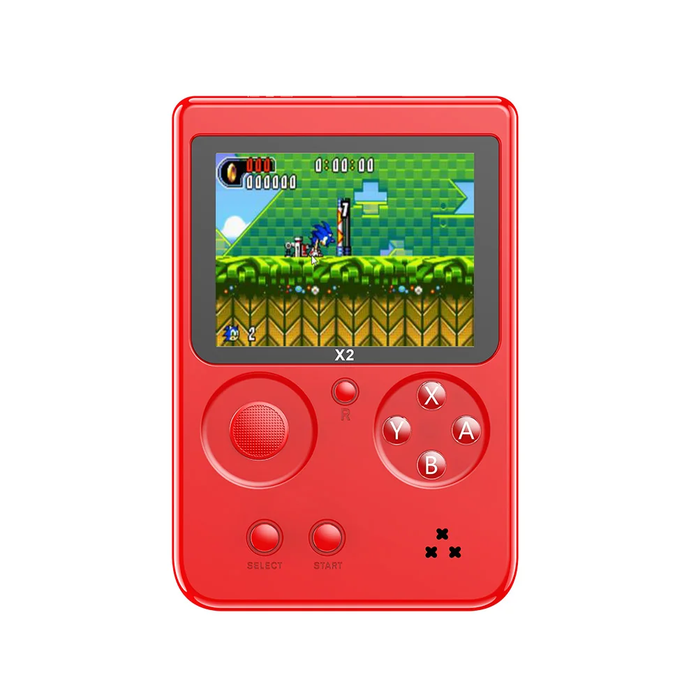Игровая консоль 561 X2 ностальгическая портативная игровая со встроенными 2500