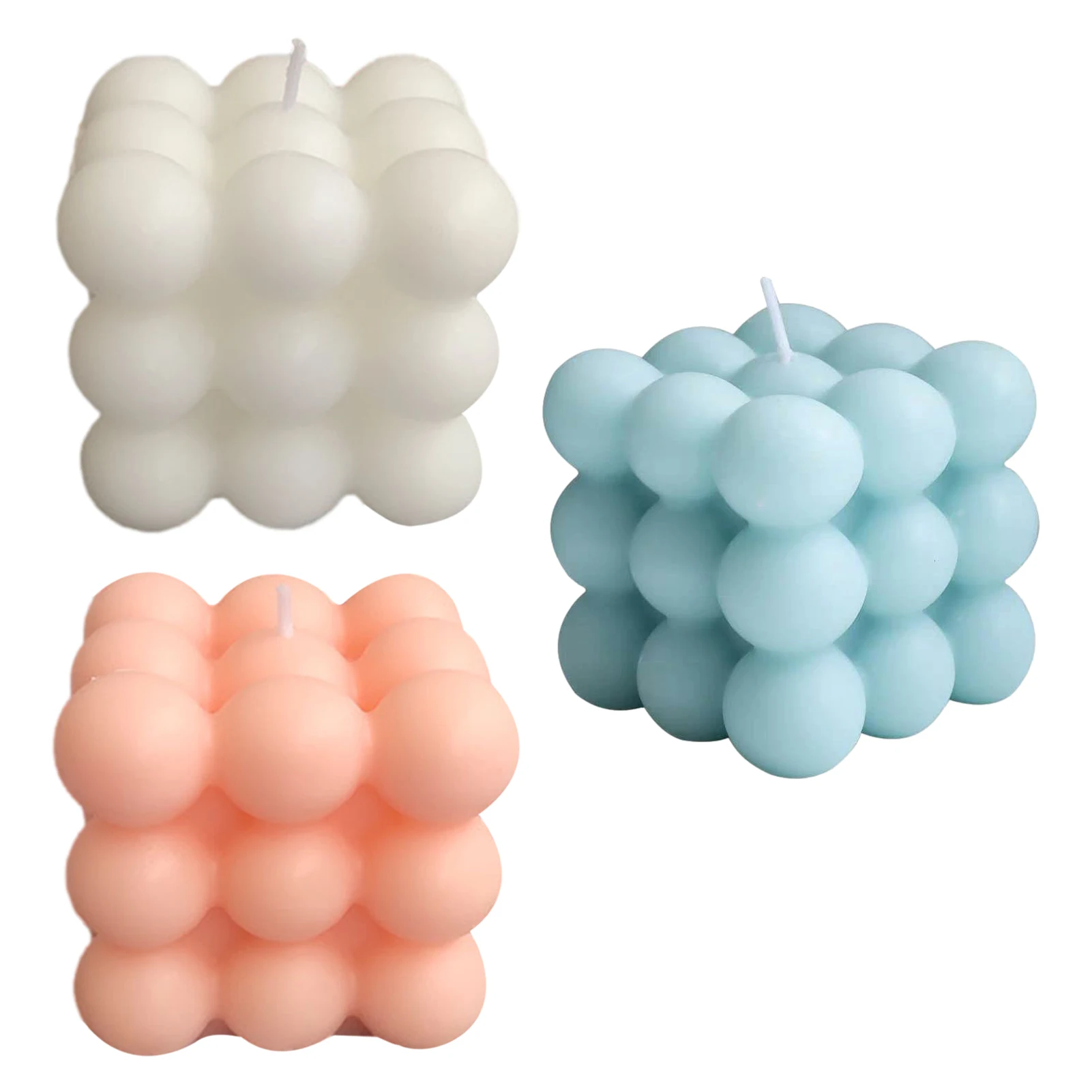 

Nordic Style Aromatherapy Candle Home Candle Decoration Photography Prop Geometric Modeling Ornaments Natural Materials