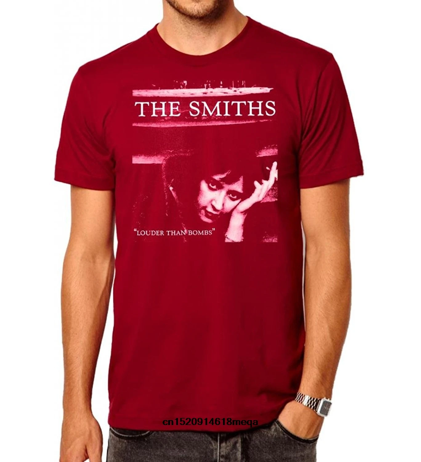 

t shirt The Smiths Louder Than Bombs Men's Summer Short Sleeve T-Shirt.