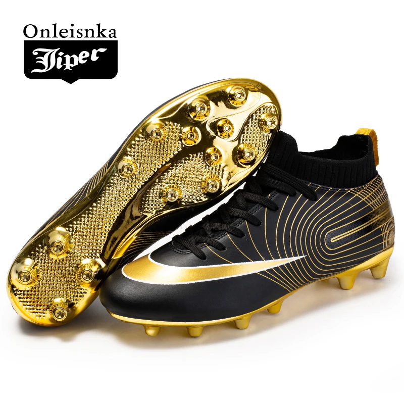 Men Soccer Shoes Kids Football Boots Women Breathable Cleats Antiskid Chaussure Outdoor | Спорт и развлечения