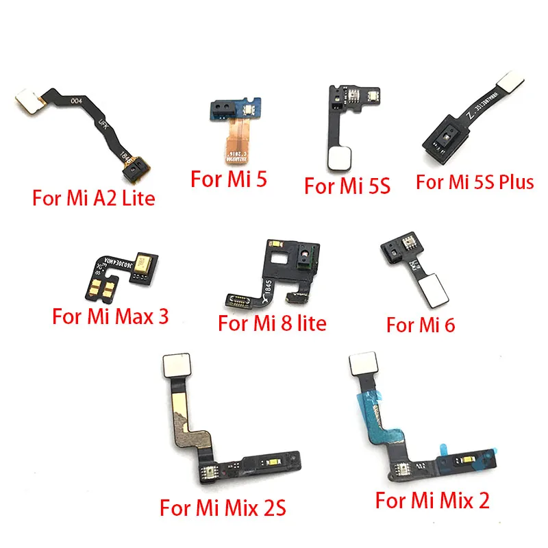 

For Xiaomi Mi 5 5S Plus 6 8 A2 Lite Max 3 Mix 2 2S Proximity Light Sensor Flex Cable Distance Sensing Connector