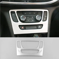 for opel mokka buick encore 2016 2017 abs matte car air conditioning switch cover trim car styling sticker accessories 1pcs