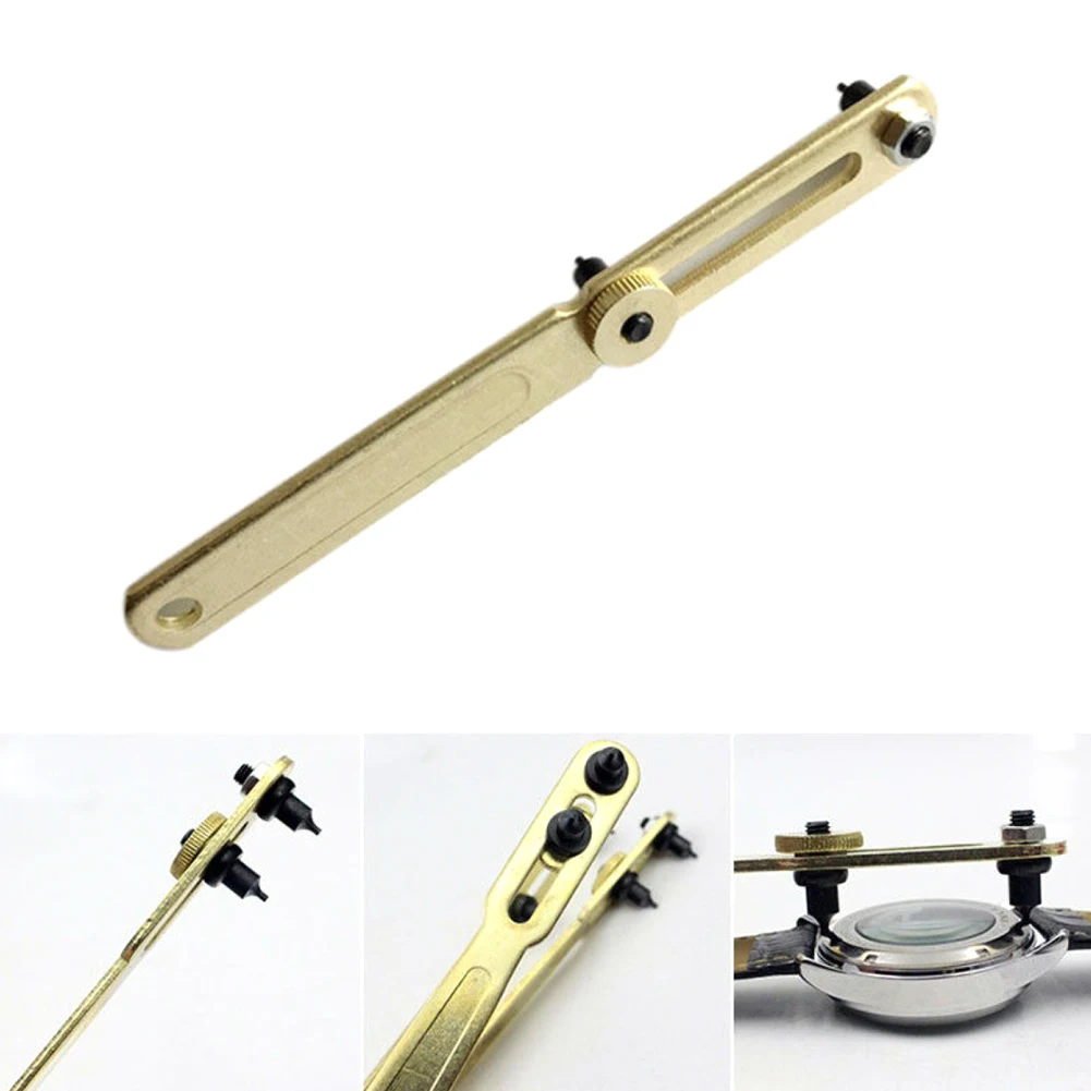 Battery Replacement Spanner Wrench Remover Adjustable Cover Hand Portable Repair Tool Maintenance Back Case Watch Opener Metal | Наручные