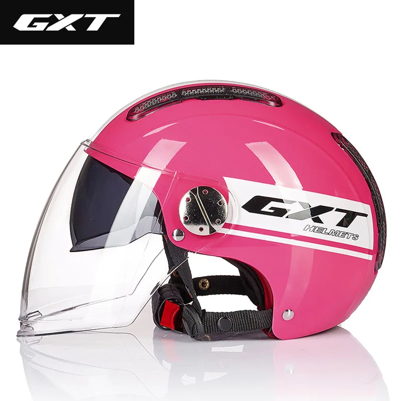 Мужской и Женский мотошлем GXT для электрического скутера мотоциклетный полушлем