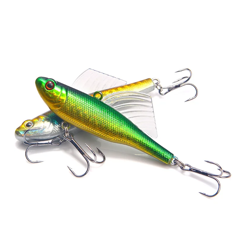 1 шт. рыболовные приманки WobblerJig плавающая твердая приманка 6.5cm17g искусственный
