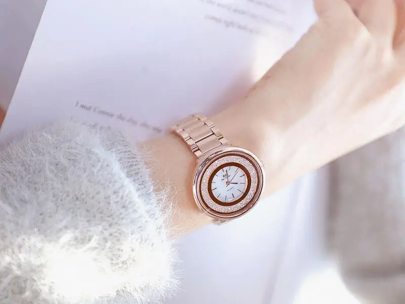 Роскошные ультра-тонкие наручные женские часы роскошные модные Montre Femme 2019