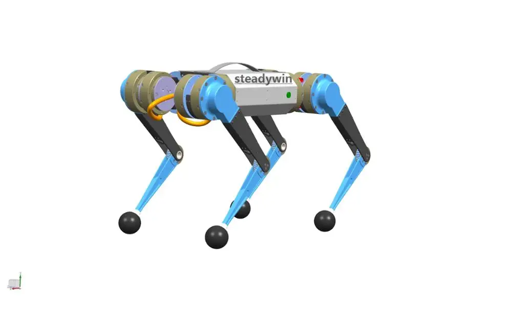 MIT Mini Cheetah четырехногий робот собака четверногий электрический привод мини-Cheetah