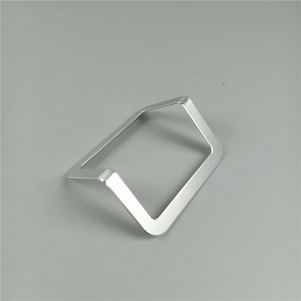 Алюминиевый сплав крышка багажника Предупреждение ющая лампа рамка отделка