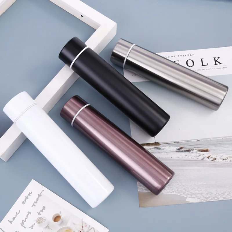 200 мл тонкая Термокружка с двойными стенками дорожная кружка Женская Вакуумная