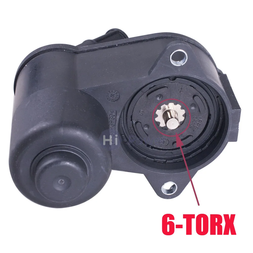 Серводвигатель заднего тормоза 6/12 Torx 3C0998281A для VW Passat B6 CC Tiguan Audi 3C0998281B 32330208 |