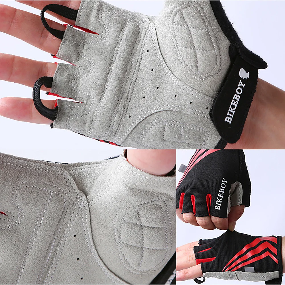 Cycling Gloves Half Finger Bicycle Riding Gloves Anti Slip For MTB Road Mountain Bike Glove Anti Shock Sport