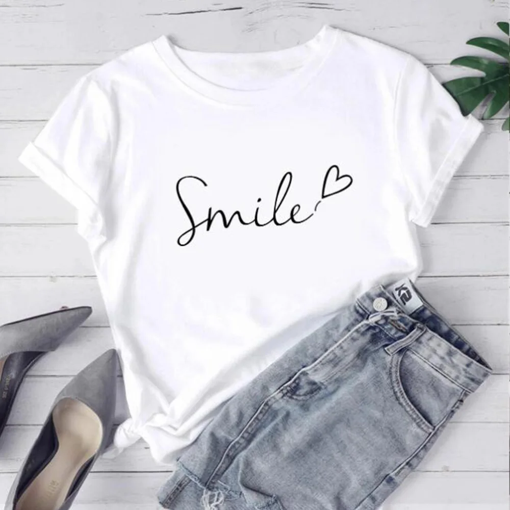 Футболка женская в стиле Харадзюку с принтом виде бабочек | Женская одежда