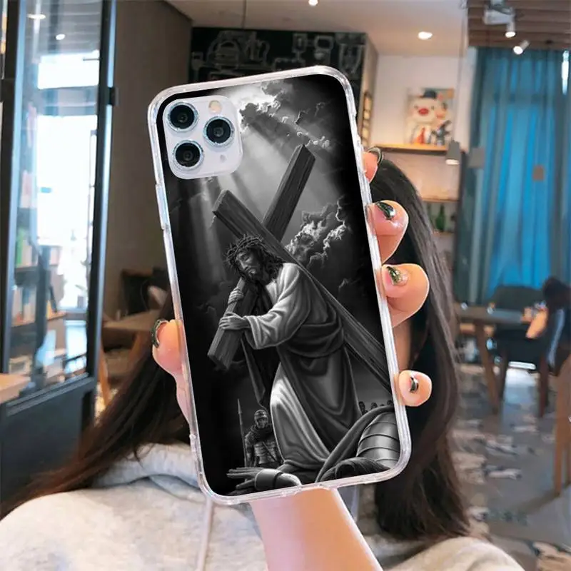 

Latina I have got this Pray Phone Case Transparent for iPhone 6 7 8 11 12 s mini pro X XS XR MAX Plus