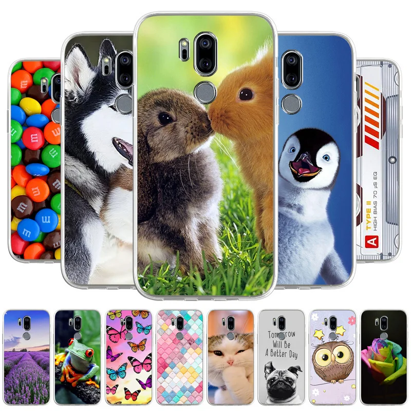 

For LG G7 Case Silicone Soft TPU Back Phone Cover For LG G7 Cute Back Funda Etui Funda Bumper Coque