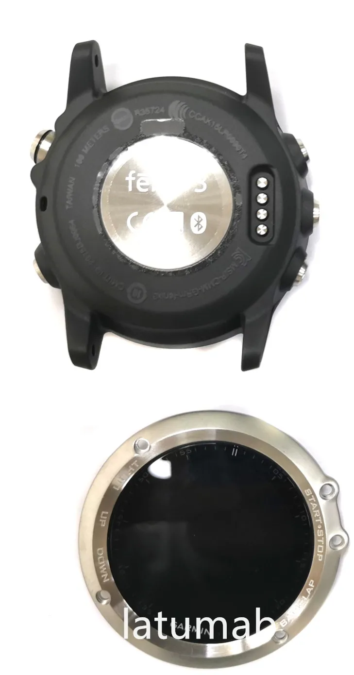 Для Garmin Fenix 3 ЖК-дисплей экран корпус передний чехол с задней крышкой Замена для
