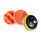 5 шт.компл. полировка воском губки колеса для полировки диска комплект дисковая Губка Pad для полировальная машинка для автомобилей с эксцентриковым, полировка авто