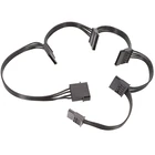Кабель-разветвитель питания SATA, переходник с 4-контактного IDE на 5X SATA, один на пять SATA, преобразователь проводов питания