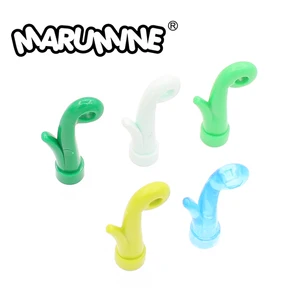 Ствол травы MARUMINE MOC с трубкой, 150 деталей, для парков Gargen, рукоятка 15279, строительные блоки, совместимые с сборными частицами