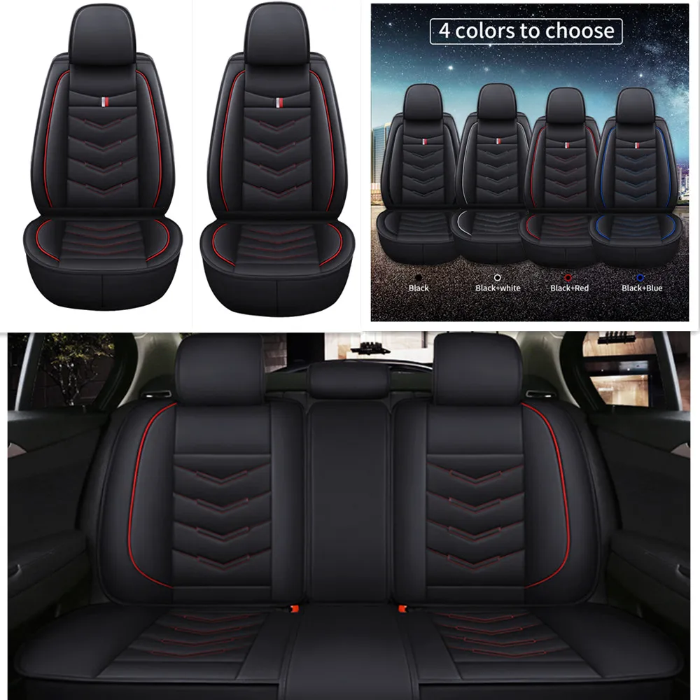 

Car Seat Covers For TOYOTA Avalon Avensis Allion Auris Crown RAV4 Alphard 4Runner Hilux Highlander Auto Accessories 5 Seats