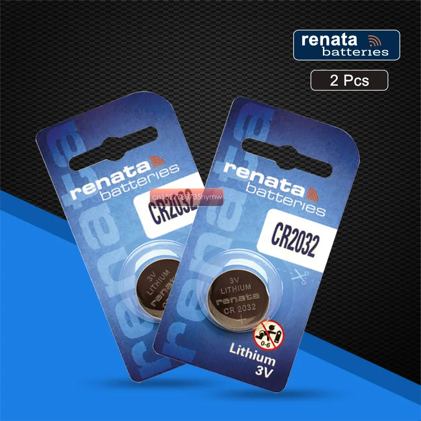 100% оригинальный новый 2pc renata CR2032 3V для автомобильных ключей игрушечный пульт