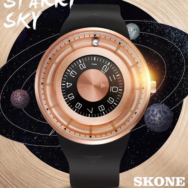 Часы наручные SKONE Мужские кварцевые Брендовые спортивные креативные модные