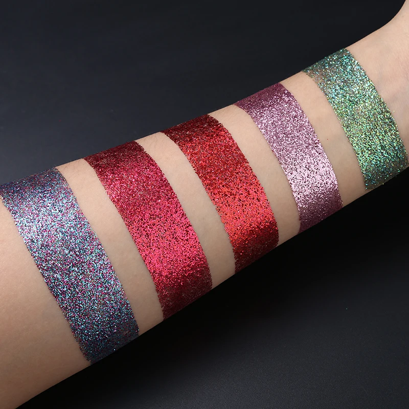 UCANBE блестящие гелевые тени для век 5 цветов косметический пигмент макияжа