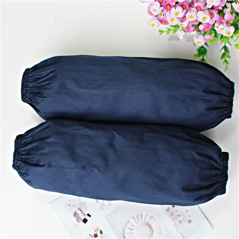 

1Pair Simple kitchen Arm Sleeves Soft cotton Oil Proof Anti-fouling Cleaning Sleeve Home Kitchen Cooking Arm Protector