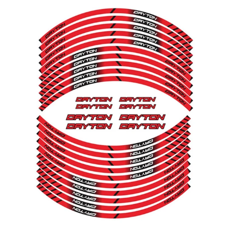 Подходят Триумф Дейтон мотоцикл внутренние колеса наклейки обода