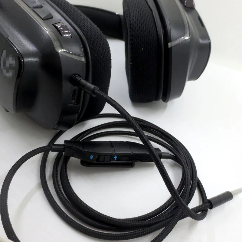 Новинка 2021 сменный кабель для наушников Logitech- G633 G635 G933 G935 игровые гарнитуры с