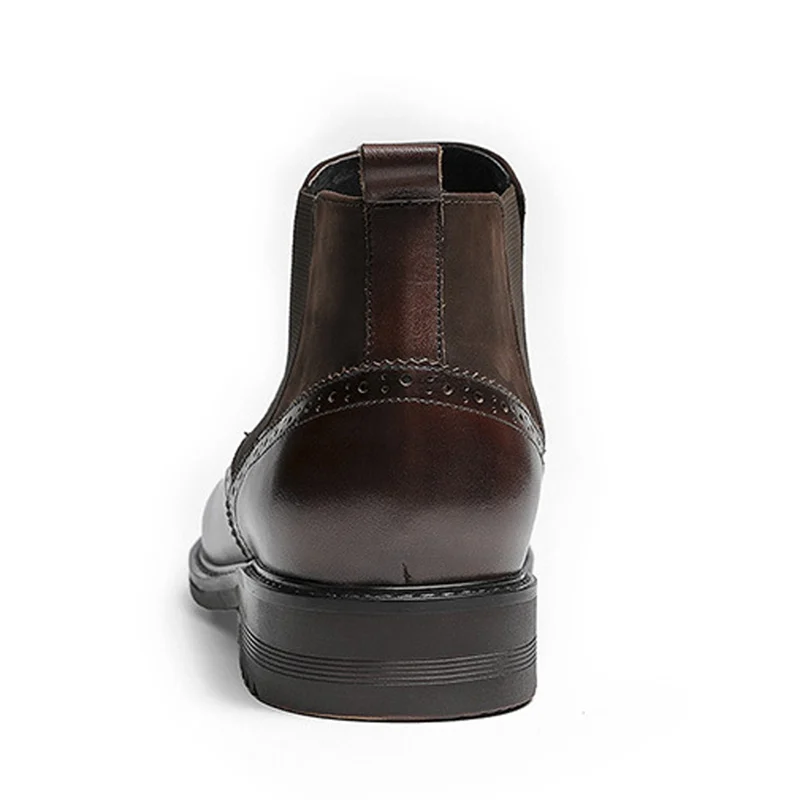 Мужские Винтажные ботильоны челси ручной работы из натуральной коровьей замши