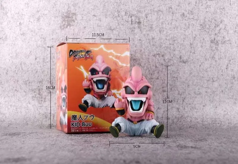 Dragon Ball Z Majin Boo Fighter SD Kid Buu ПВХ Статуя Коллекционная модель игрушки