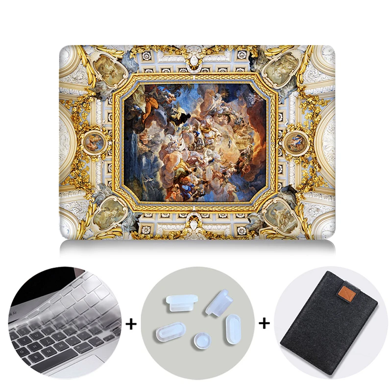 MB10 MTT чехол для Macbook Air 11 13 Pro retina 12 13 15 дюймов с сенсорной панелью сумка для ноутбука A1466 A2159 A1706 чехол+ клавиатура - Цвет: MB10
