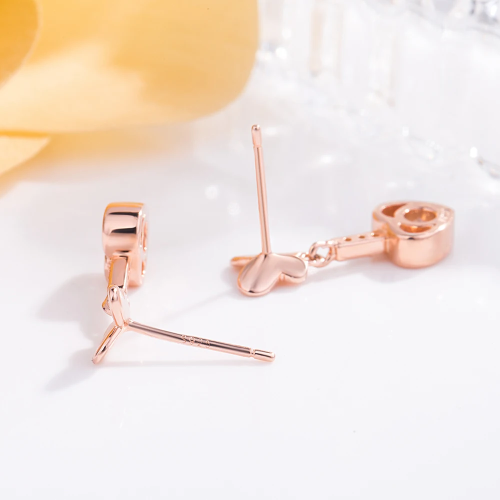 Милые серебряные ювелирные изделия для девочек из стерлингового серебра 925 пробы