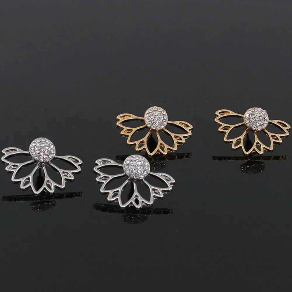 

Earrings New Fashion Hollow Geometric Quadrilateral Dangling Long Statement Drop Earrings for Women Crystal Jewelry Wholesale