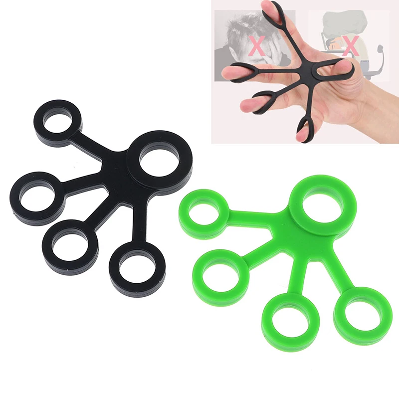 Палец рукоятка Силиконовое кольцо захват Усилитель тренажер Сопротивление