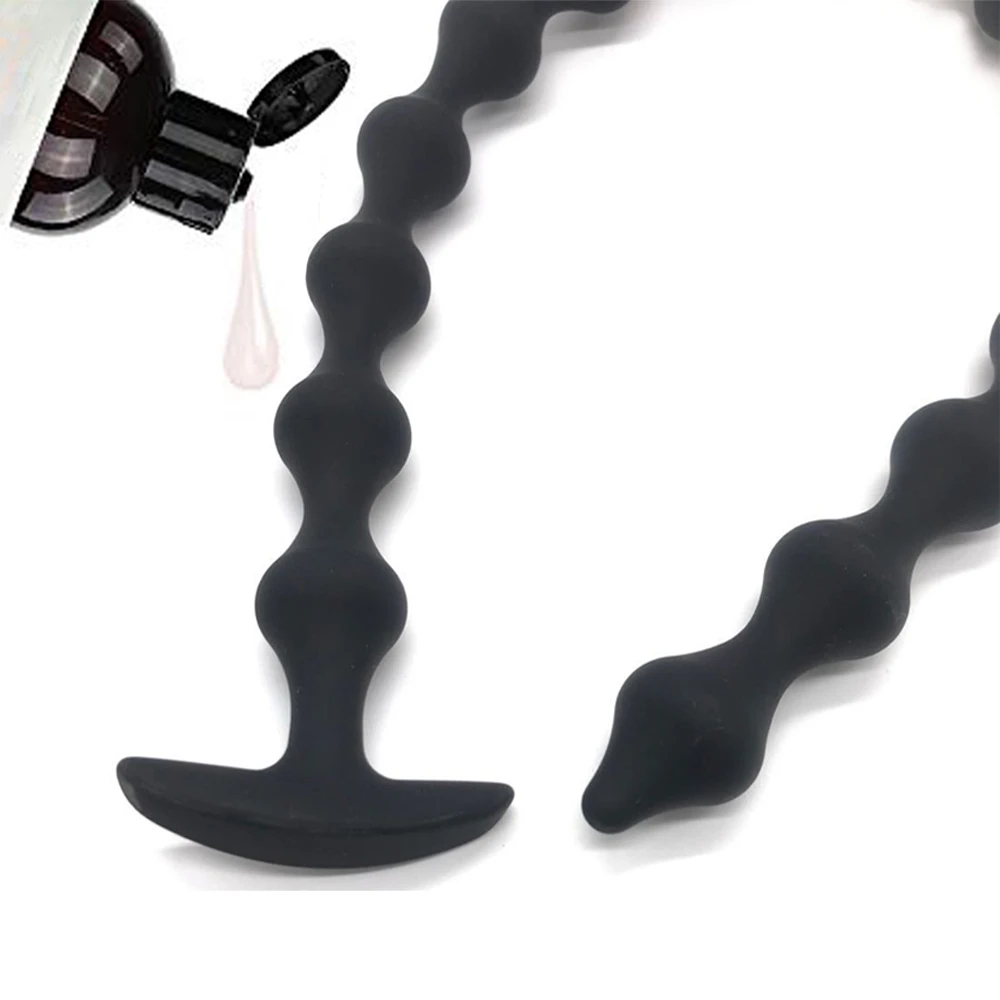Силиконовые анальные шарики для пар секс-игрушки взрослых длинная Анальная