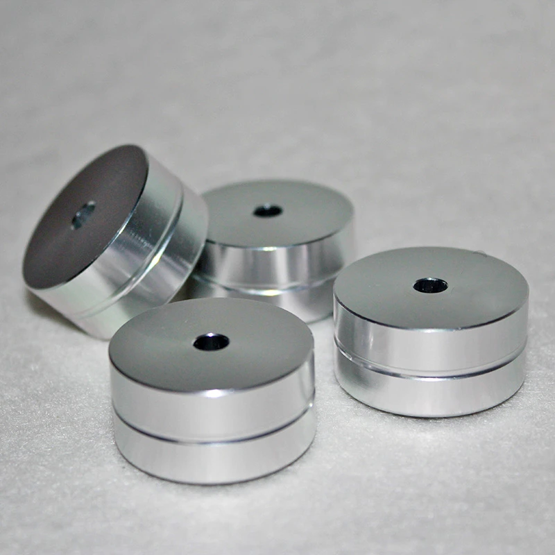 Полностью алюминиевые твердые ножки CNC нижняя часть с резиновым кольцом