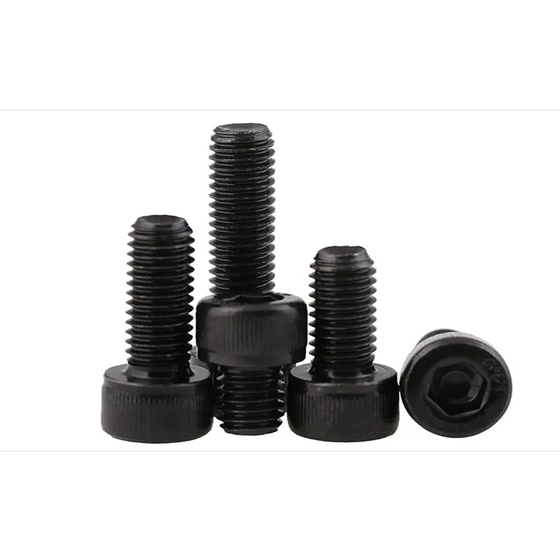 20 штук M3 M4 M5 Шестигранник черный разъем Кепки болт внутренний винты различной