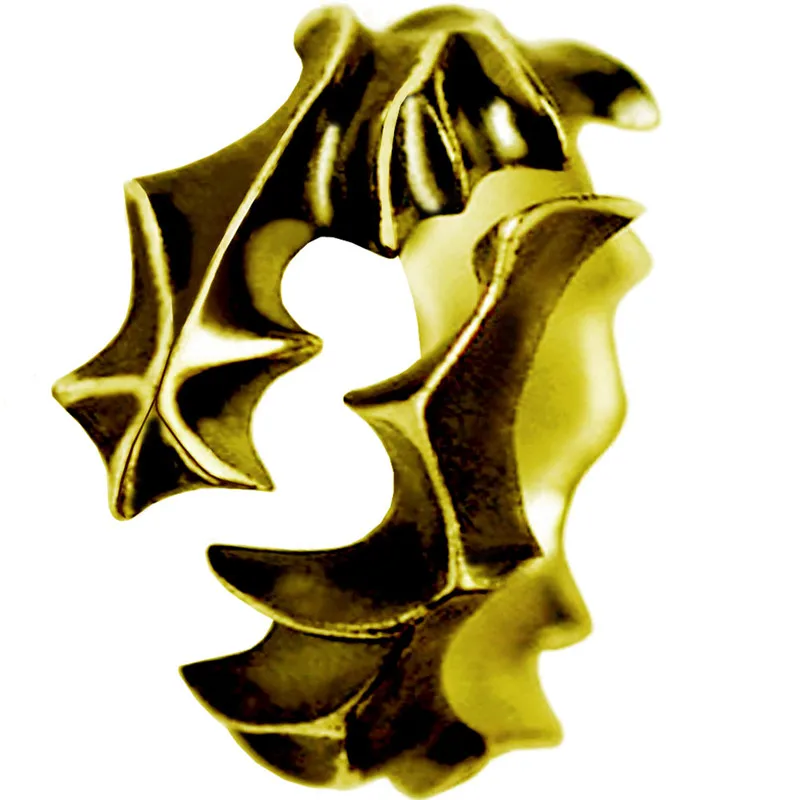 Мужское кольцо из нержавеющей стали Винтажное с драконом и Богом модный