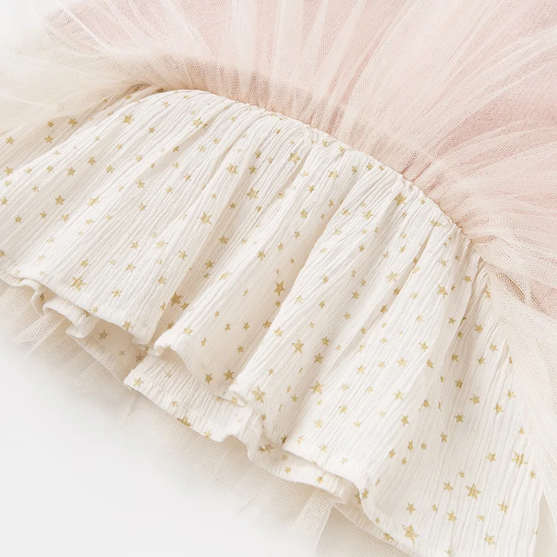 DB12223 dave bella/осенний свитер со звездами для маленьких девочек детское модное