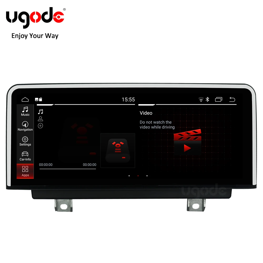 Ugode PX6 автомобильный мультимедийный плеер 10 25 &quotAndroid 9 0 для BMW X1 F48 2018 EVO GPS Навигация