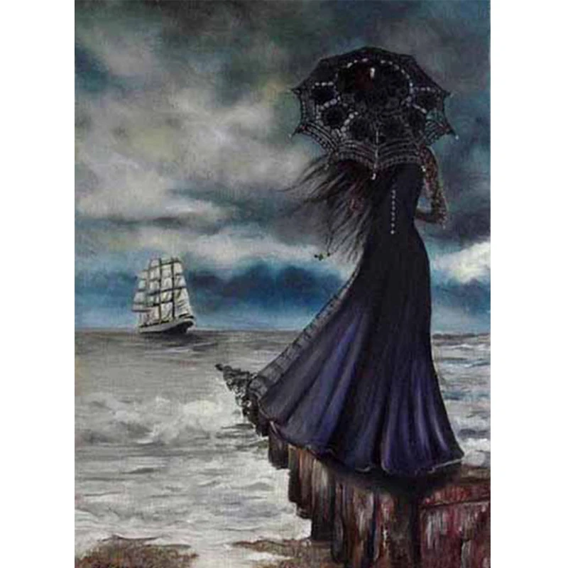 

5D DIY diamond painting beauty full square diamond embroidery kit mosaic picture cross stitch mosaic rhinestone decoration gift