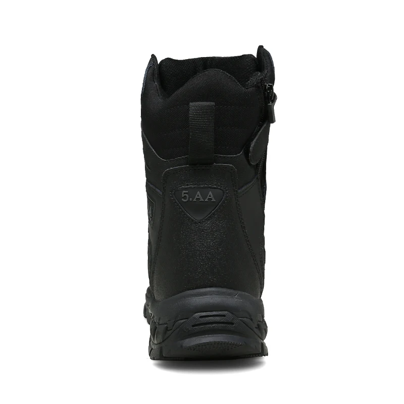 UPONE Fashion Black Winter Military Desert High Top Tactical Hunting Shoes Men Outdoor Waterproof Hiking Shoes botas militares
