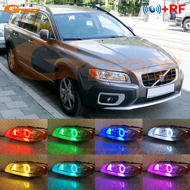 Для Volvo XC70 II 2007 2016 ксеноновый головной светильник отличный Радиочастотный пульт