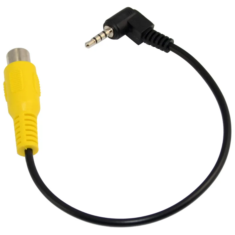 RCA Женский DC2.5mm AV-IN кабель GPS навигатор видео AV входной адаптера 0 2 м | Электроника
